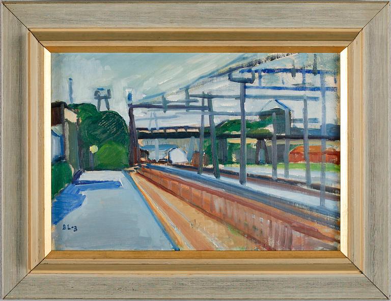 BIRGER LINDBERG, olja på duk, monogramsignerad BL-3.