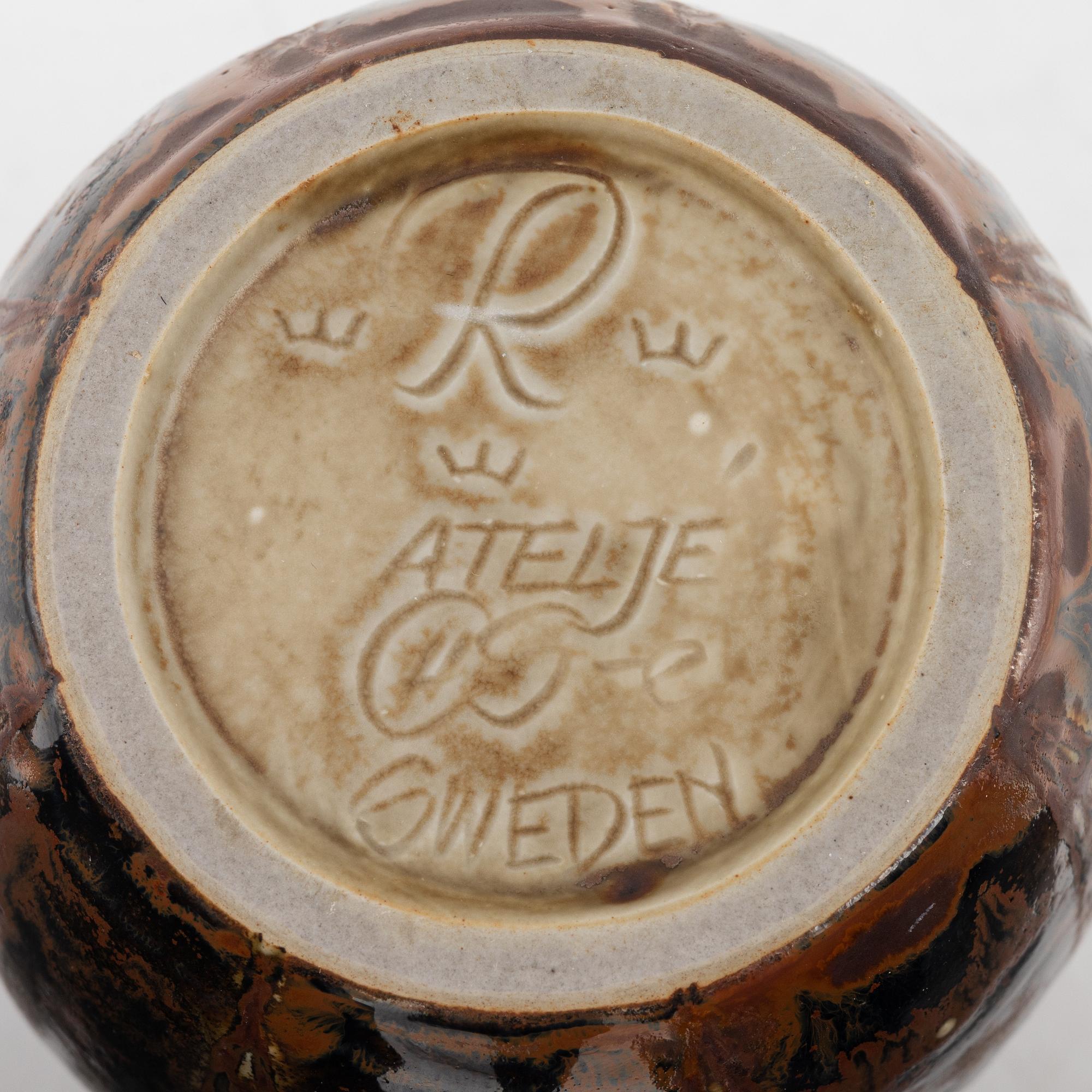 Vaser, 4 delar, bland andra Carl-Harry Stålhane, Sverige, 1900-talets andra hälft.