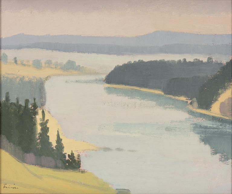 Vera Frisén, View over the Lake, Kolksele.