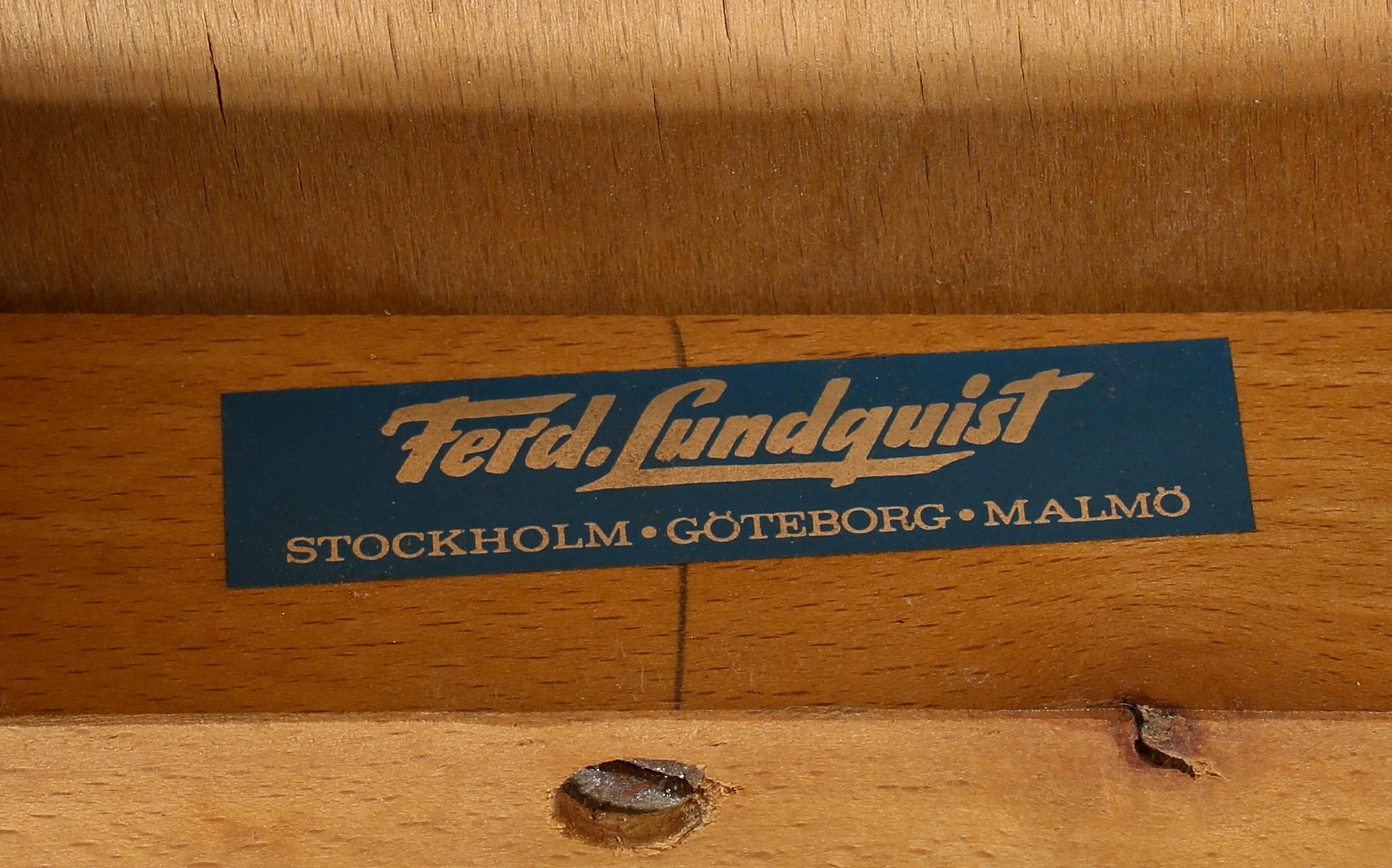 STOLAR, 4 st, för Ferdinand Lundqvist, Gemla, omkring 1900-talets mitt.