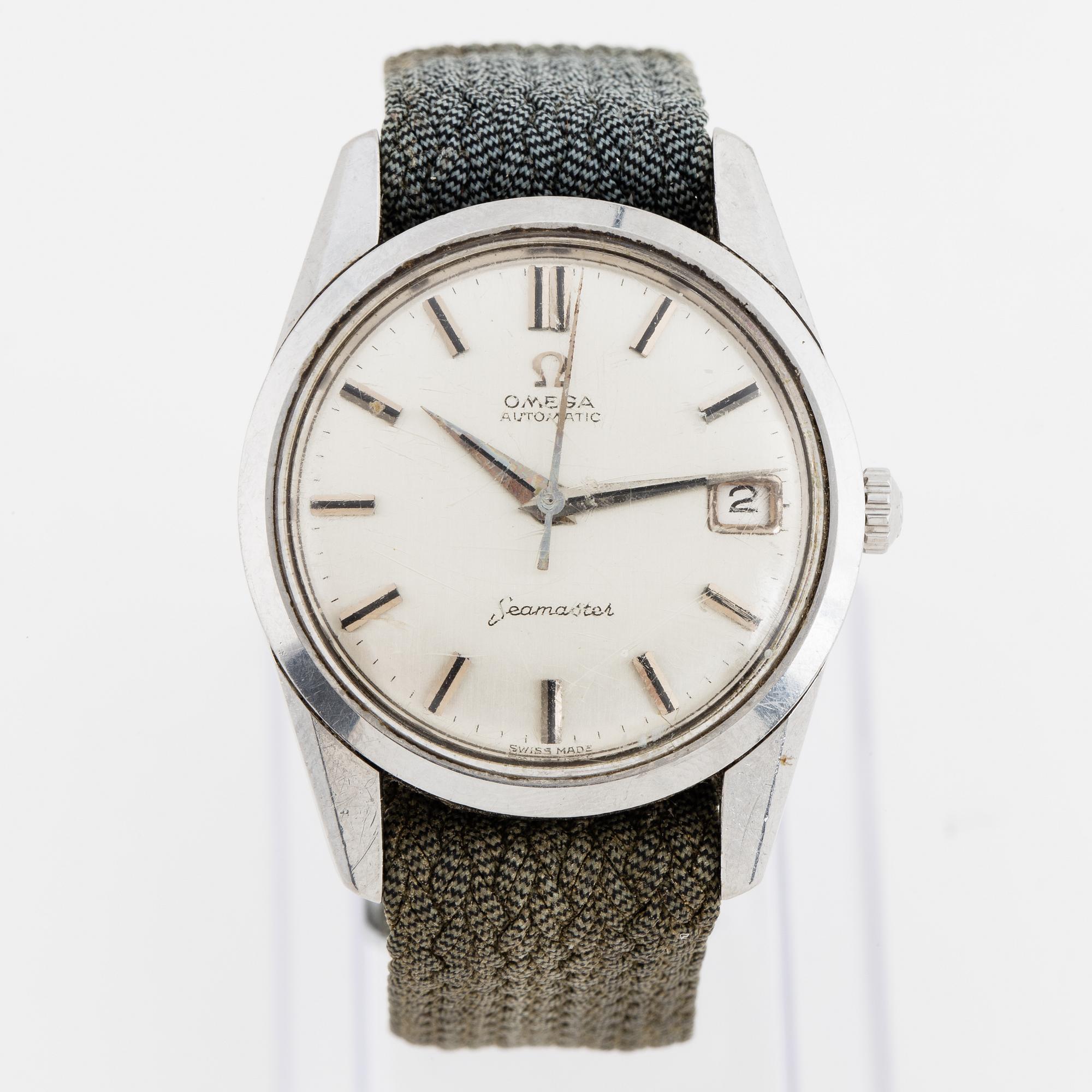 Omega, Seamaster, wristwatch, 34 mm.