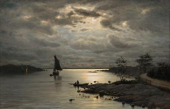 OSCAR KLEINEH, KUUTAMOMAISEMA.