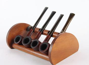 PIPOR, 4 st, Dunhill och BBB, England, 1900-tal.