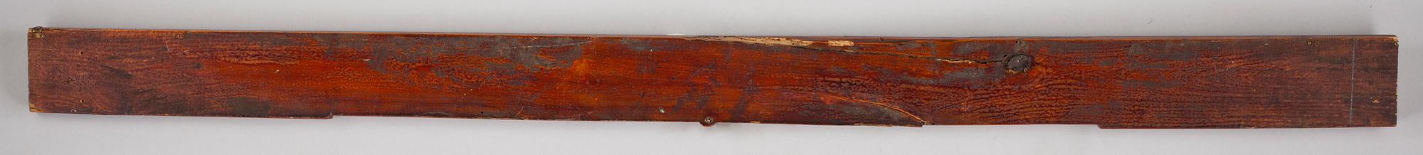 DÖRRÖVERSTYCKE, trä, Kina, 1900-talets början.