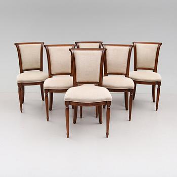 MATSALSSTOLAR, 6 st, 1900-talets andra hälft.