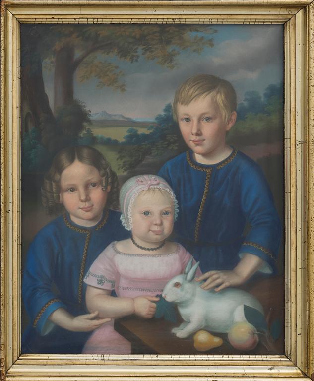 A mid 19th century pastel.