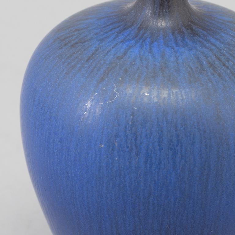 BERNDT FRIBERG, a stoneware vase from Gustavsberg studio, signed.