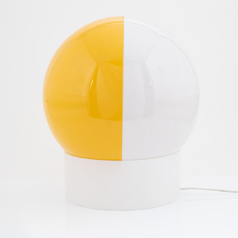 An acrylic 'Luno' table light, Luxus.