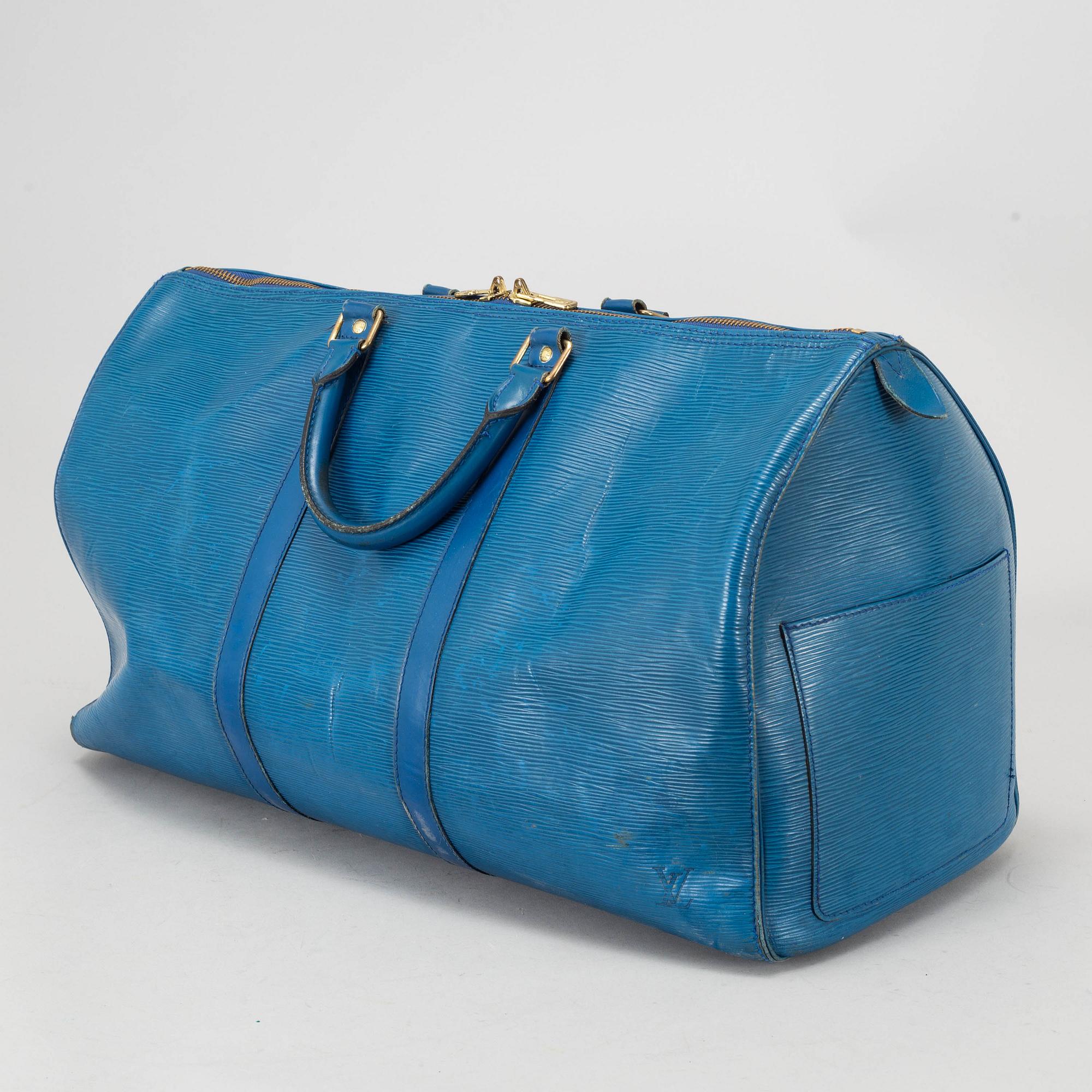 LOUIS VUITTON, weekendbag, "keepall 50 epi".