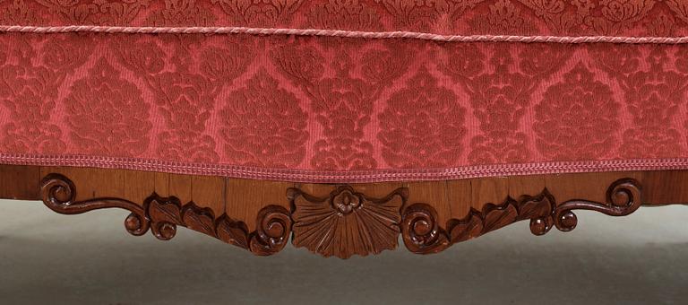 SOFFA, nyrokoko, 1800-talets andra hälft.