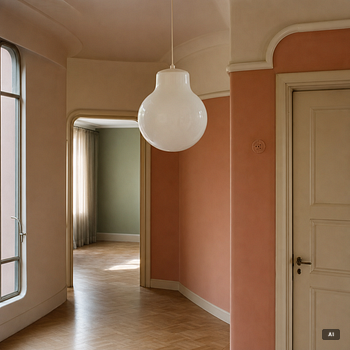 Gunnar Asplund, A GA2 pendandt lamp, Blond Belysning, contemporary.