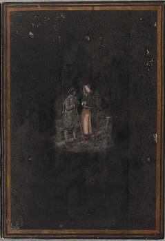 A Swedish tilt top table, attributed to Johan Nils Asplind (Falun 1783-1820).