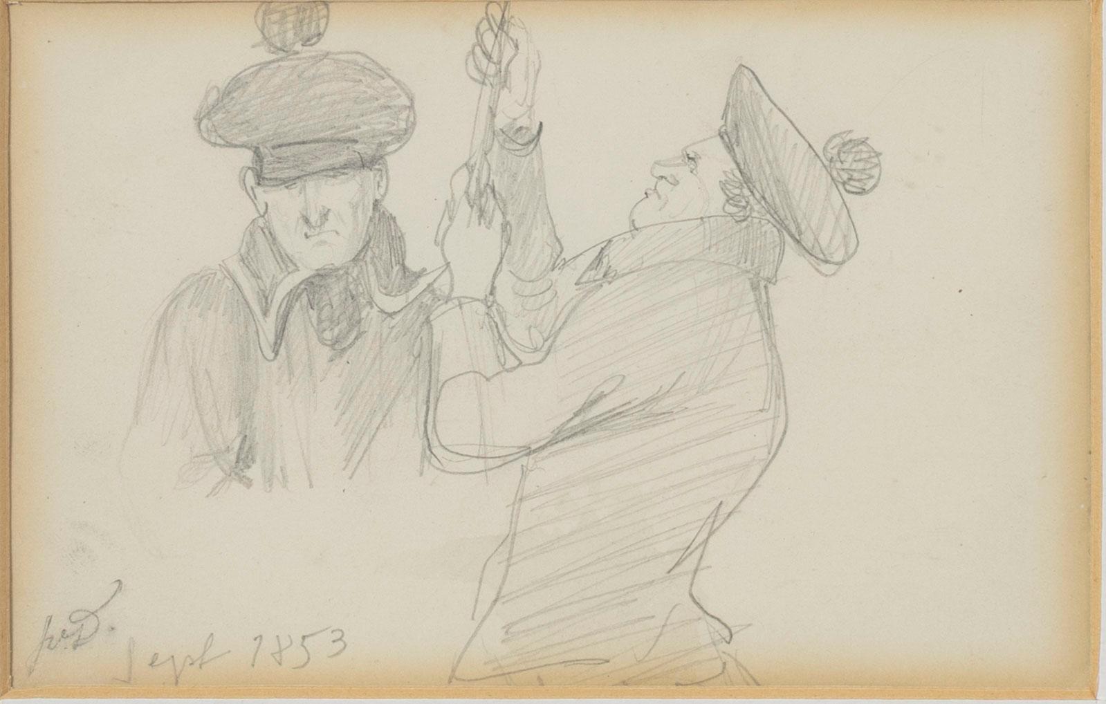 Fritz von Dardel, Matroses.