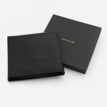 Bulgari, collier, 18K guld och stål, fyrklöver.