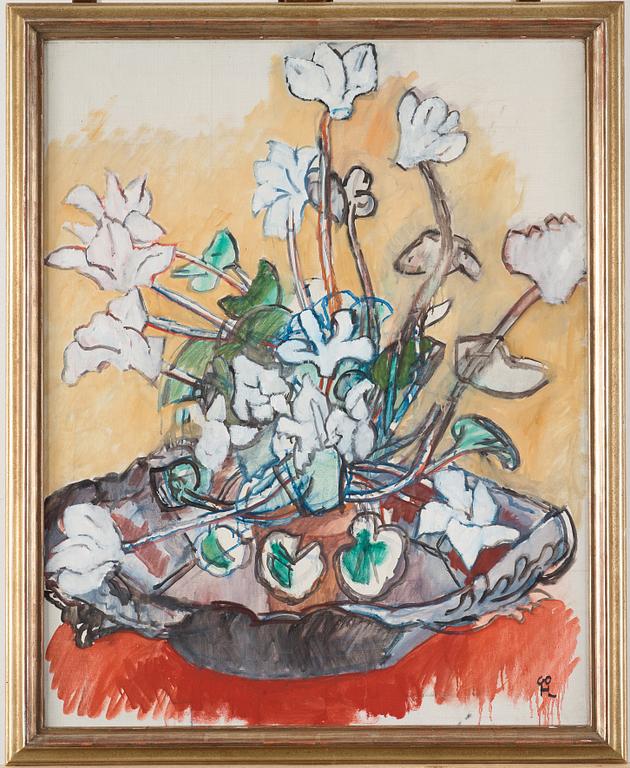 Hilding Linnqvist, Flower still life.