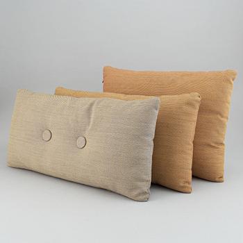 A set of three pillows *Steel cut Trio'.