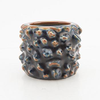 Axel Salto vas "Knoppande stil" Royal Copenhagen numrerad 20707 glaserat stengods.