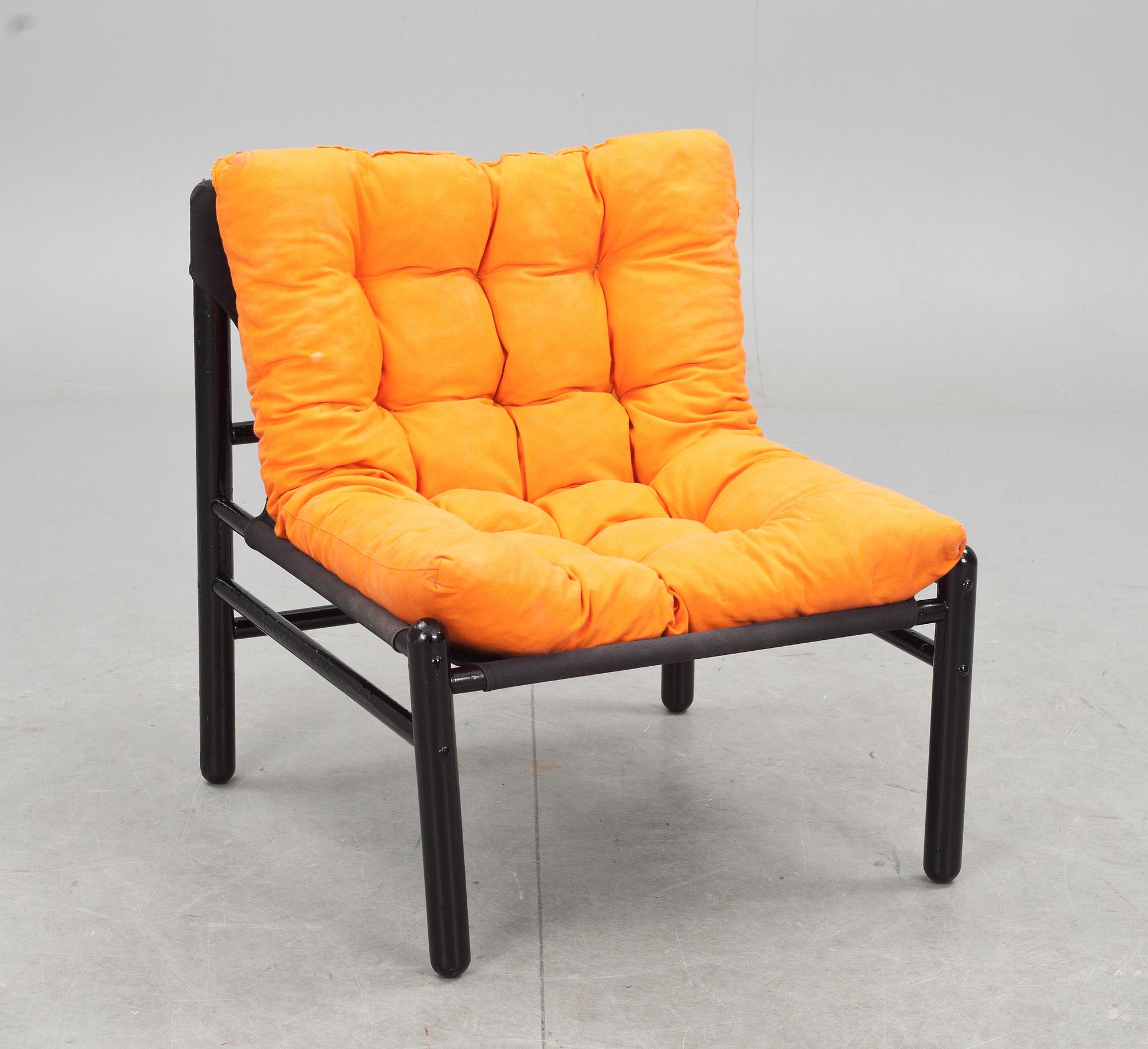 FÅTÖLJ, Design Jan Dranger, 1960-tal.