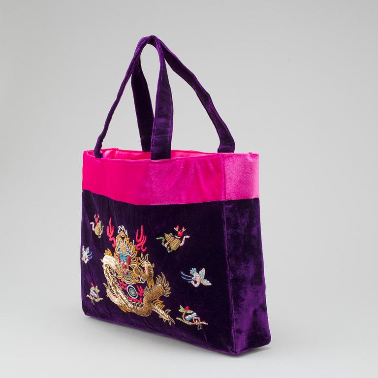 A Shanghai Tang bag.