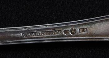 SKEDAR, 8 st, silver, bl.a. L. Wahlström, 1834.