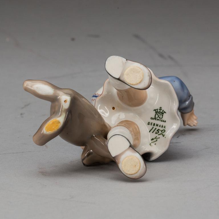 FIGURIN, porslin. Dahl Jensen. Danmark.