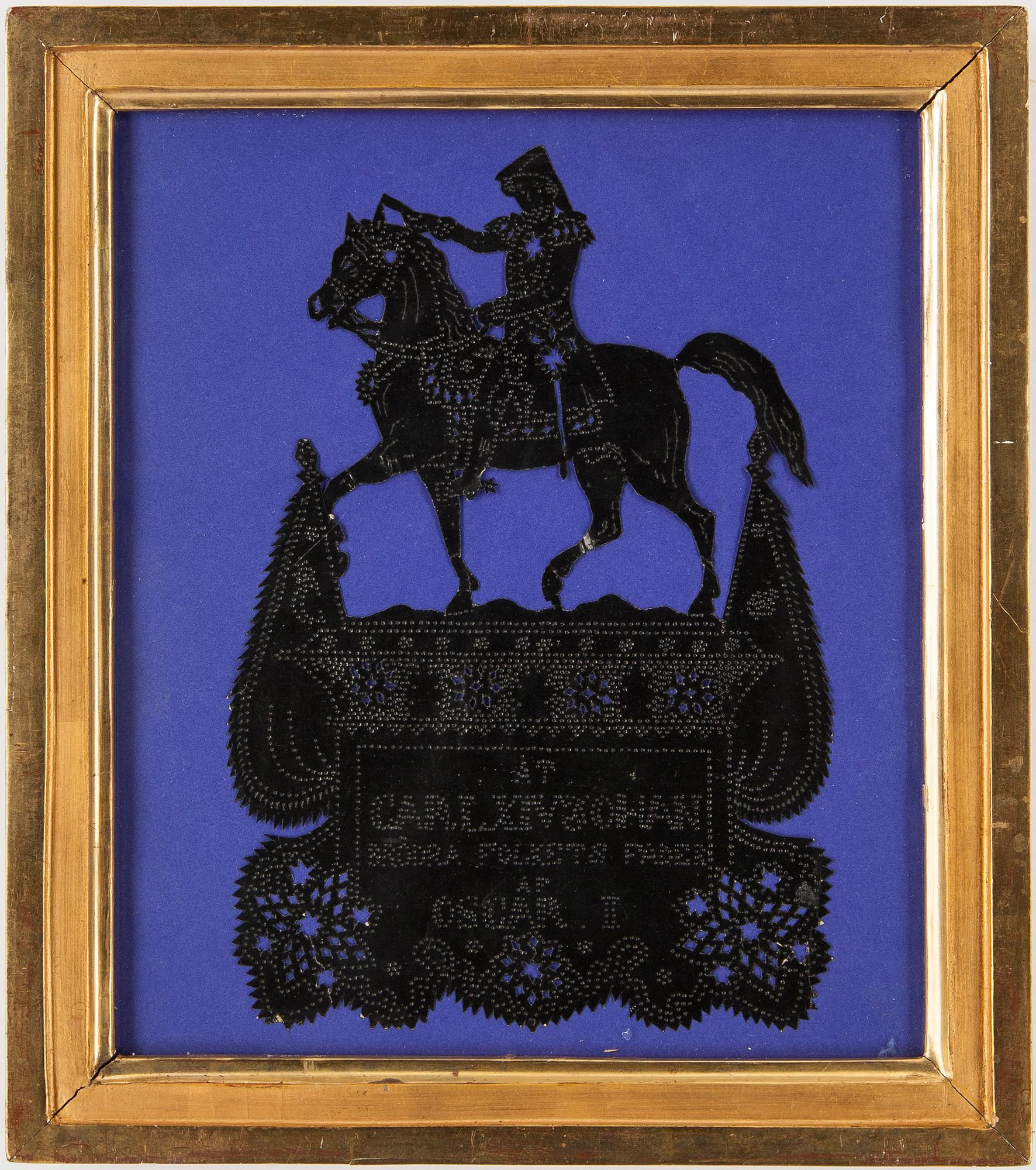 SILUETT, Carl XIV Johan, 1800-talets andra hälft.