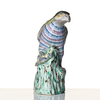 Figurin, porslin. Qingdynastin, Qianlong (1736-95).