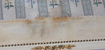 SALONGSMÖBLEMANG, 6 delar, gustaviansk stil.