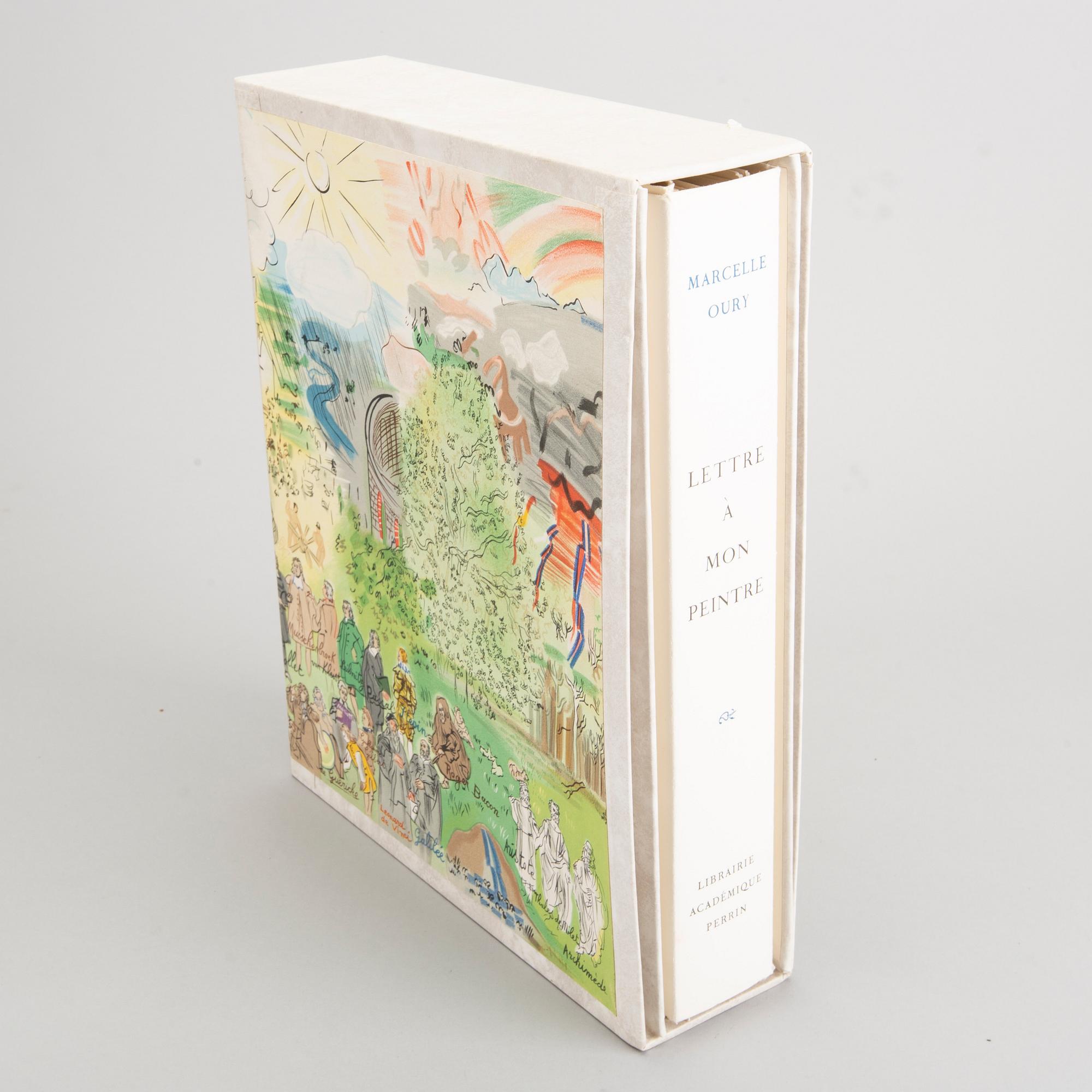 BOOK, "Raoul Dufy - Lettre a mon peintre", Marcelle Oury, no 790. Librairie Academique Perrin 1965.