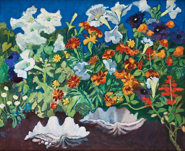 Hilding Linnqvist, Flowers and shells.