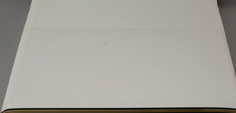 DUK, linnedamast, "Satin Band", Fergusons Irish Linen. 183 x 366 cm.