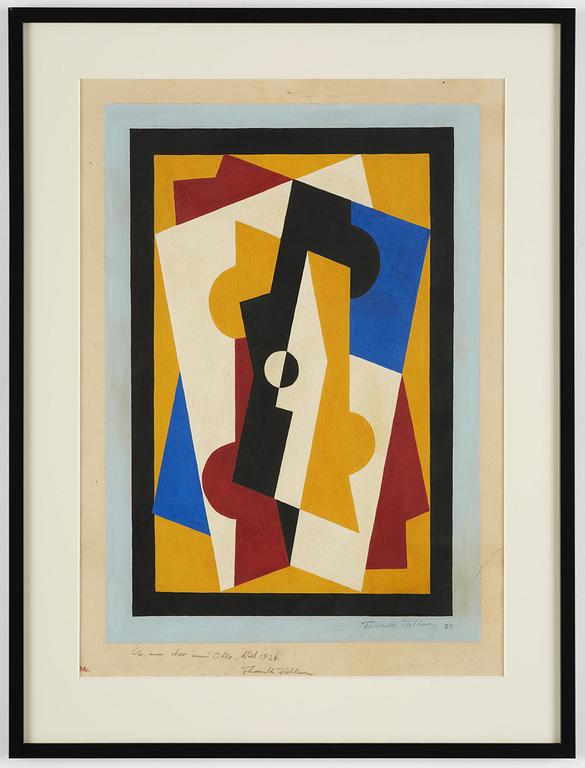 Thorvald Hellesen, Komposition.