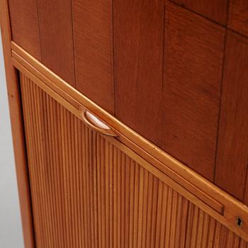 David Rosén, a mahogany and teak cabinet, for Stockholm's Association of Crafts, signed and dated 1959.