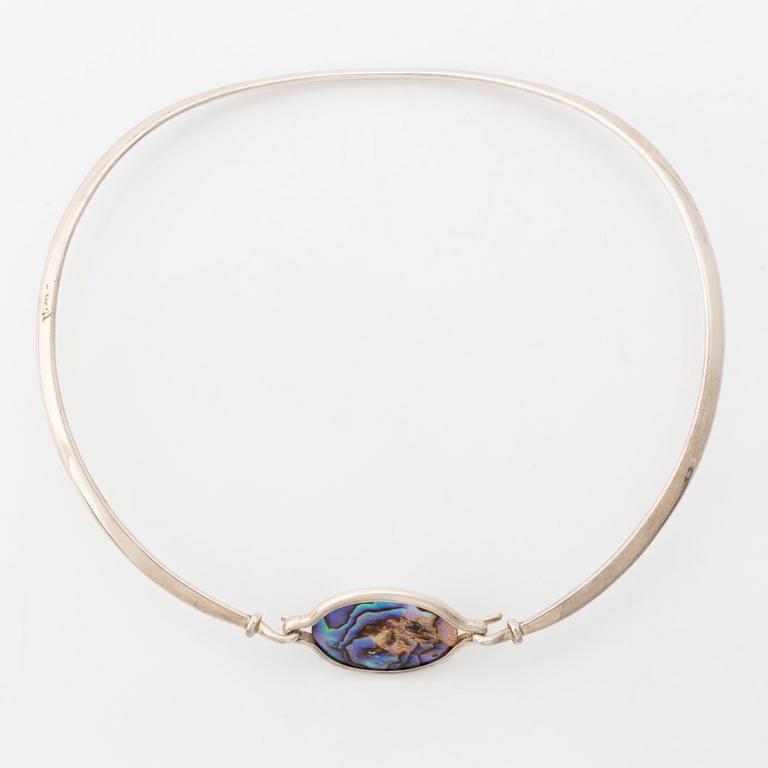 Vivianna Torun Bülow-Hübe, a sterling silver necklace.