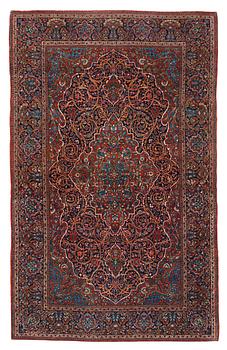 817. RUG. Semi-antique Kashan, possibly Motachem.  208,5 x 132,5 cm.