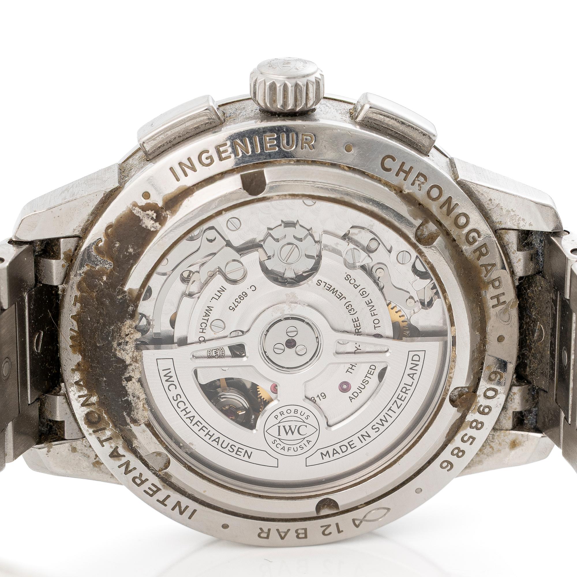 IWC, Ingenieur Chronograph, armbandsur, 42,3 mm.