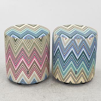 Sittpuffar, ett par, Johnsson Design.