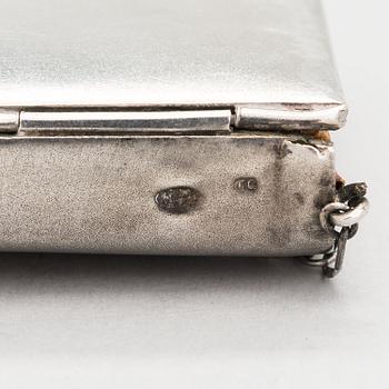 A silver bag, Odessa, unknown maker's mark, Russia 1908-26.