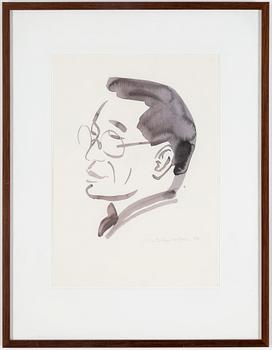 MATS GUSTAVSSON, Akvarell signerad och daterad -96.