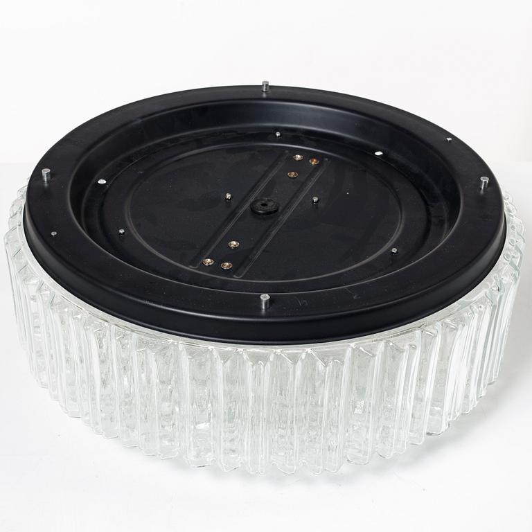 Ceiling lamp, model 70194, Glashütte Limburg, second half of the 20th century.