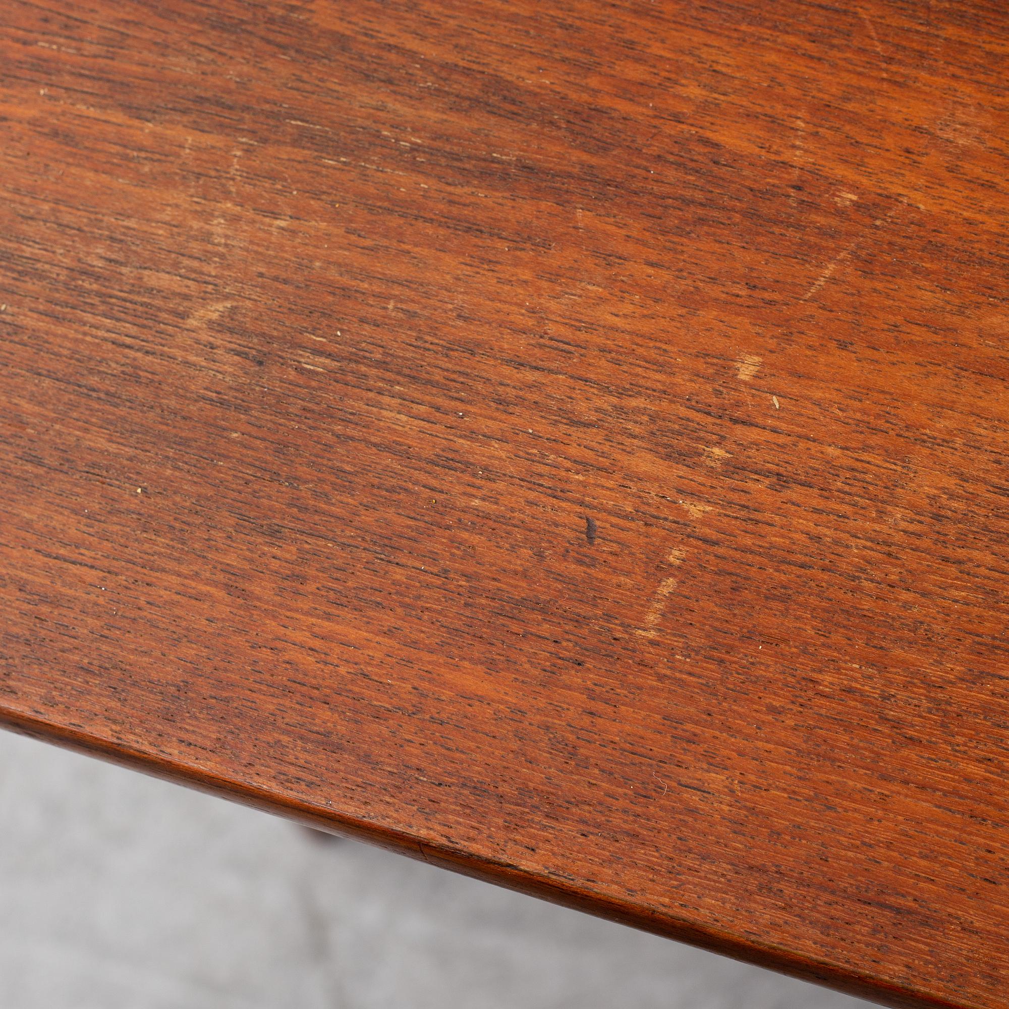 JOHN TEXMON, A teak veneered 'Ola-pulten' desk with bookcase, Blindheim Møbelfabrikk, 1950's.
