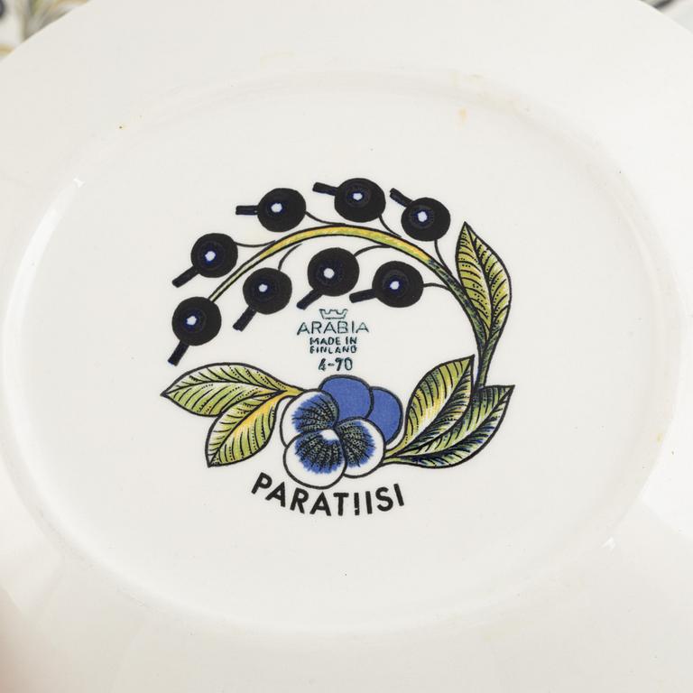 Birger Kaipiainen, a 25-piece 'Paratiisi' porcelain service, Arabia, Finland.