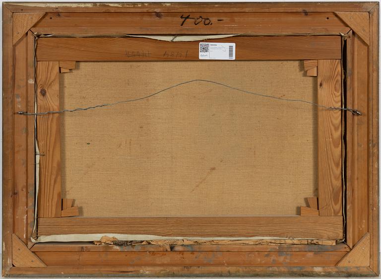 Frans Wilhelm Odelmark, Skåne farm with ducks.