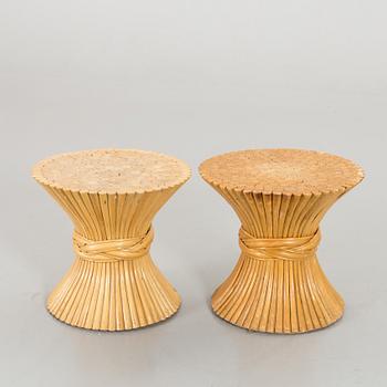 SOFFBORD, bambu, 2 st, McGuire 1900-talets andra hälft.