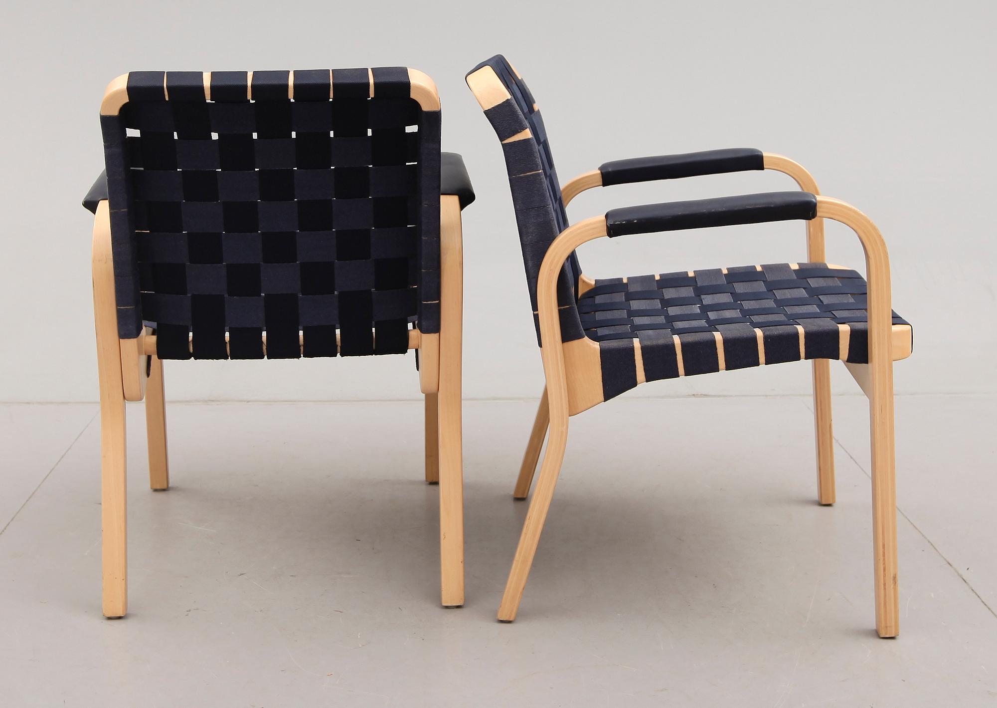 STOLAR, 1 par, Alvar Alto, Artek, Finland.