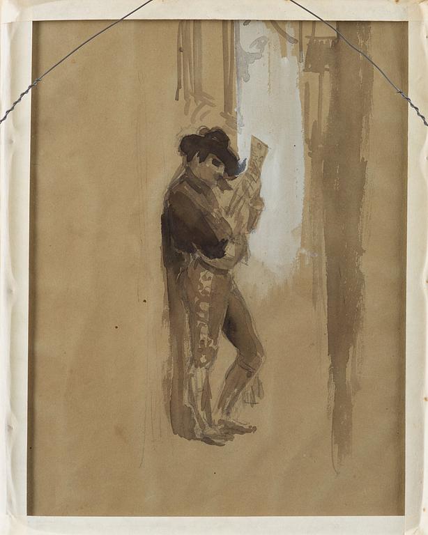 Anders Zorn, Huvud av spansk flicka, Sevilla.