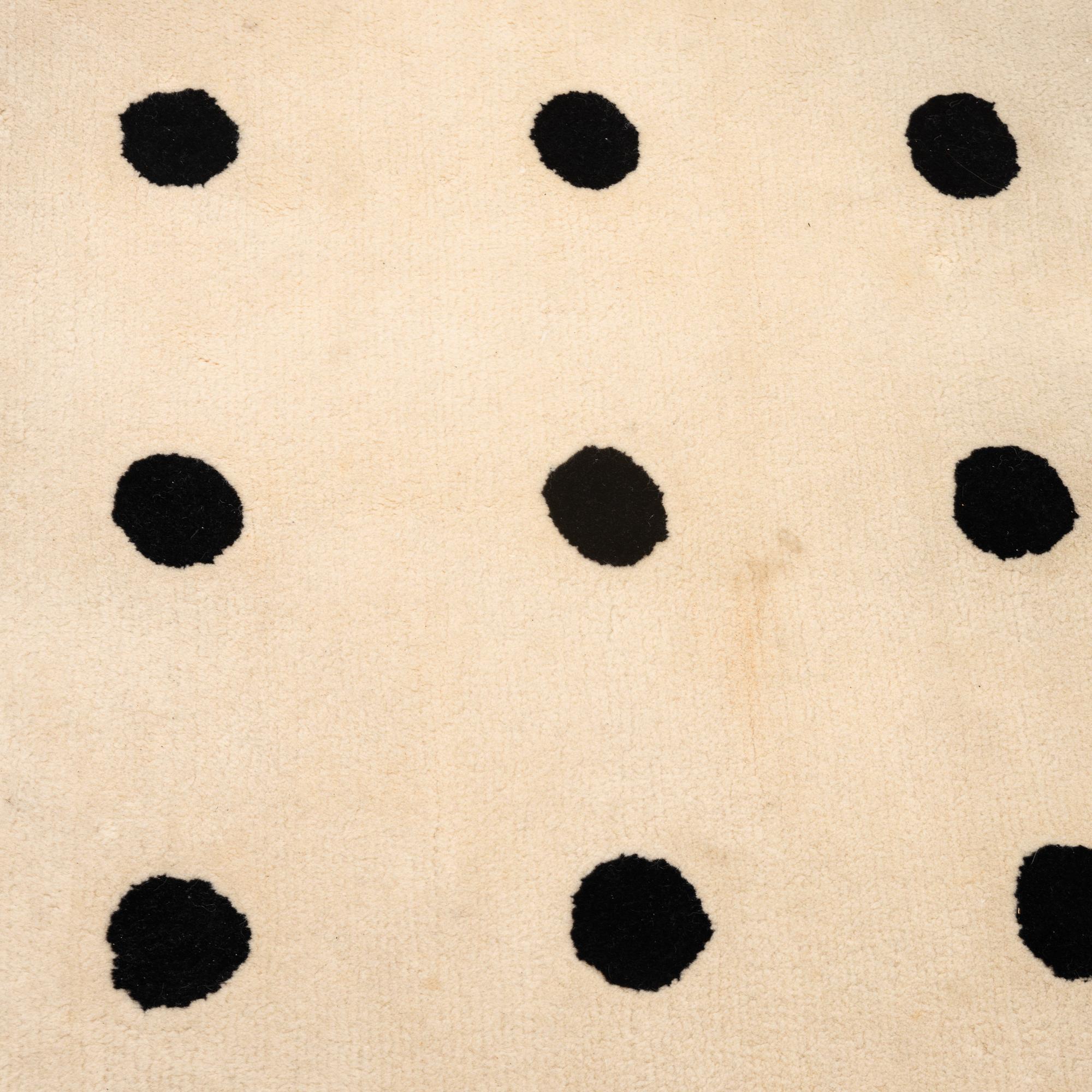Pia Wallén, a carpet, tufted, Nordiska Galleriet 1986, ca 299 x 255 cm.