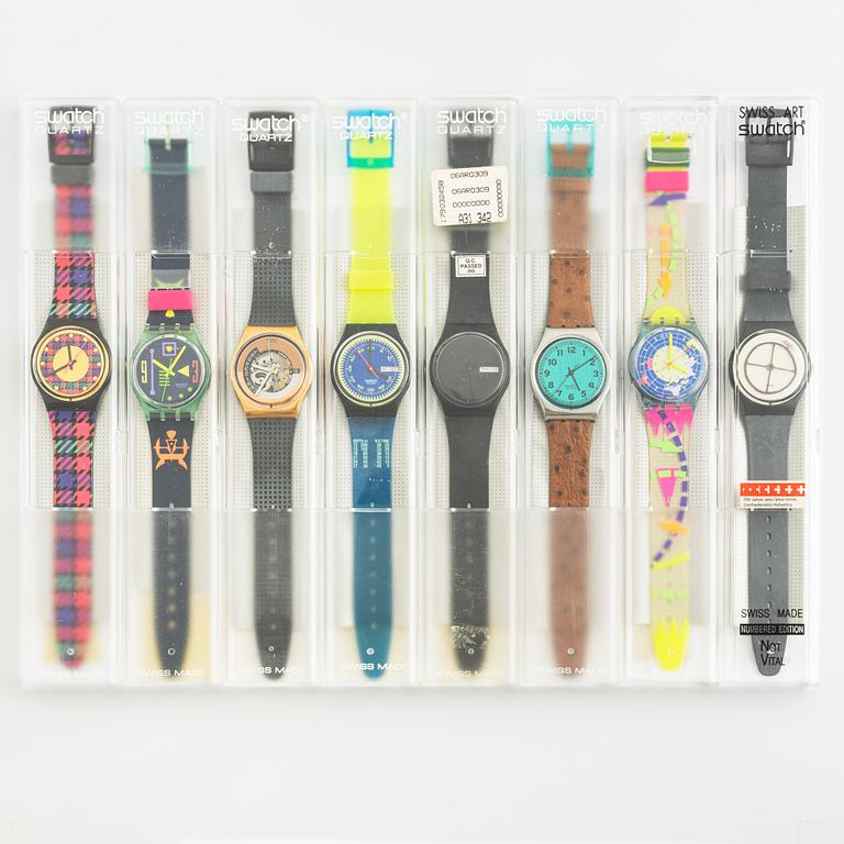 Swatch, 15 pieces.