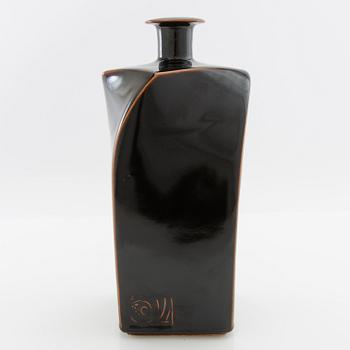 Gösta Grähs, a stoneware bottle, Rörstrand, Sweden.