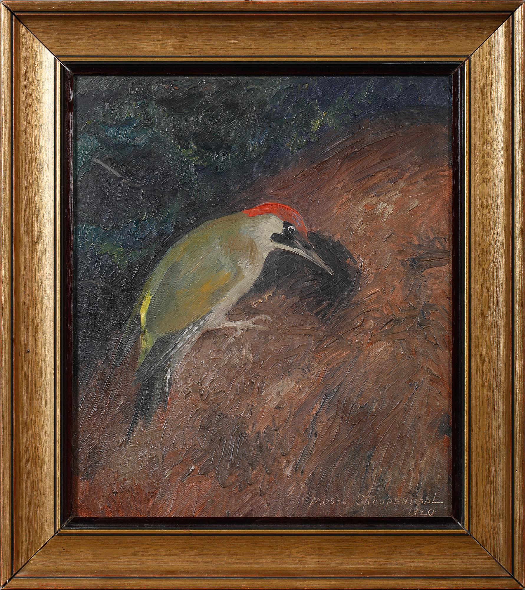 MOSSE STOOPENDAAL, olja på duk, signerad och daterad 1920.